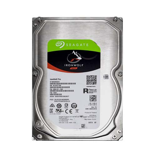ST4000NE001 Seagate IronWolf Pro NAS 4TB 7200RPM SATA 6Gb/s 256MB Cache (512n) 3.5-Inch Hard Drive