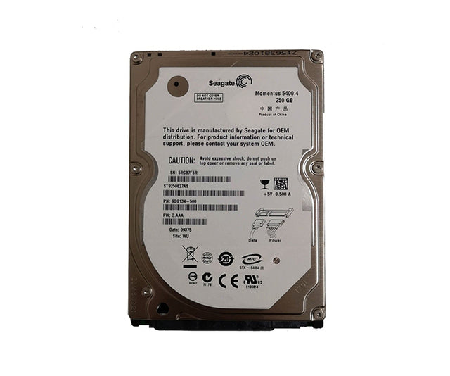 Momentus 5400.4 Series 250GB 5400RPM SATA 3Gb/s 8MB Cache CE 2.5-Inch Hard Drive
