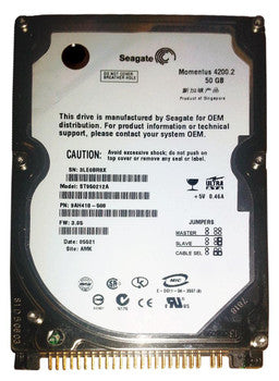 Seagate - ST950212A - 50GB 4200RPM ATA 100 2.5 2MB Cache Momentus Hard Drive"