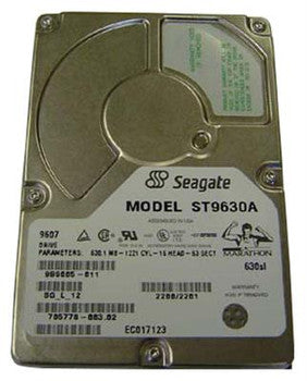 Seagate - ST9630A - Marathon 630MB 4000RPM ATA/IDE 120KB Cache 2.5-inch Internal Hard Drive