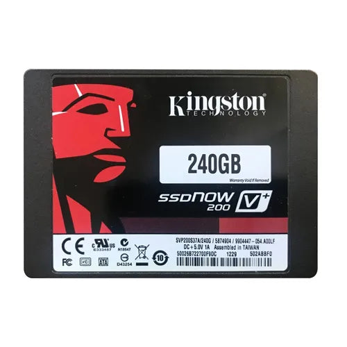 SVP200S37A/240G Kingston SSDNow V+200 Series 240GB 6Gb/s 2.5-Inch Solid State Drive