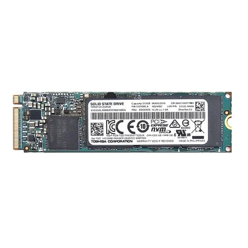 THNSF5512GPUK Toshiba XG4 Series 512GB Triple-Level Cell PCI Express 3.0 x4 NVMe M.2 2280 Solid State Drive