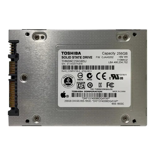 THNSNC256GBSJ Toshiba HG3 Series 256GB Multi-Level Cell SATA 6Gb/s 2.5-Inch Solid State Drive
