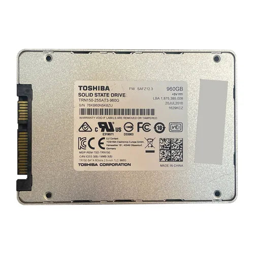 TRN150-25SAT3-960G Toshiba OCZ Trion 150 Series 960GB Triple-Level Cell SATA 6Gb/s 2.5-Inch Solid State Drive