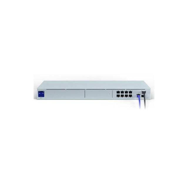 UniFi 8 x Ports 1000Base-T LAN + 1 x Port SFP+ LAN + 1 x Port RJ-45 WAN + 1 x Port SFP+ WAN 1U Rack-mountable Layer 3 Managed Security Gateway