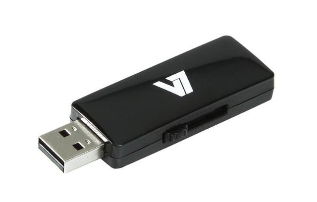 VU216GAR-BLK-2E V7 16GB USB 2.0 Flash Drive Black
