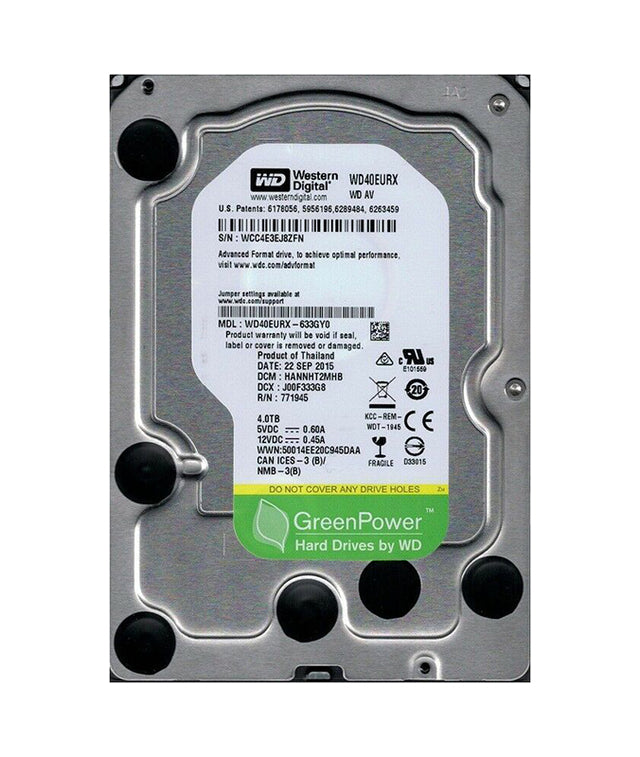 AV 4TB 5400RPM SATA 6Gb/s 64MB Cache RoHS 3.5-Inch Hard Drive