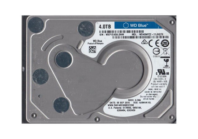 Blue 4TB 5400RPM SATA 6Gb/s 8MB Cache 2.5-Inch Hard Drive