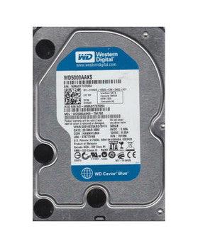 Western Digital - WD5000AAKS-75A7B2-PC - 500GB 7200RPM SATA 3.0 Gbps 3.5 16MB Cache Caviar Hard Drive"