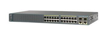Cisco - WS-C2960-24TC-S-N - Catalyst 2960 24-Ports 10/100 + 2 T SFP Lan Lite Image Switch