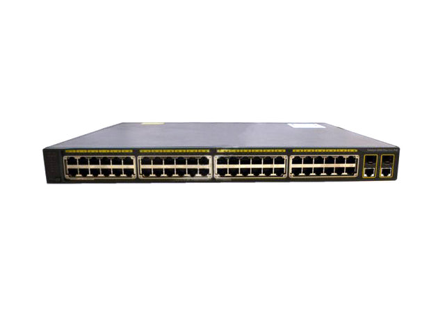 WS-C2960+48PST-L - Cisco Catalyst 2960-Plus 48P PoE RJ-45 Managed Switch