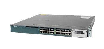 Cisco - WS-C3560X-24P-L-C3 - Catalyst 3560X Series 24-Ports 10/100/1000Base-TX RJ-45 PoE+ Manageable Layer3 Rack-mountable 1U Ethernet Switch (Refurbished