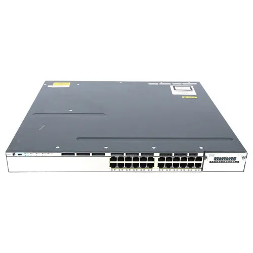 WS-C3750X-24T-S-2PSU= Cisco Catalyst 3750X Series C3750X-24T 24 x RJ-45 Ports 10/100/1000Base-T Layer 3 Managed Rack-mountable Gigabit Ethernet Network Switch