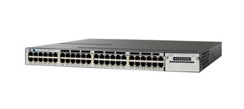 Cisco - WS-C3750X-48P-L-D4 - Catalyst 3750-X Series 48-Ports 10/100/1000Base-T RJ-45 PoE+ Manageable Layer2 Rack-mountable 1U Stackable Ethernet Switch wi