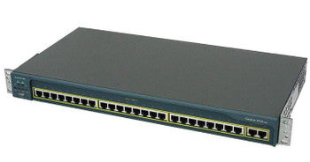 Cisco - WSC2950241 - 24-Ports 10/100 RJ-45 Rack-mountable Catalyst Autosensing Switch