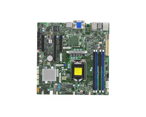 X11SSZ-F - SuperMicro Socket LGA1151 Intel C236 Chipset Micro-ATX System Board Motherboard Supports Celeron/Pentium/Core 13/15/17 Series DDR4 4x DIMM