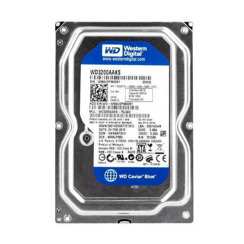 X391D Dell 320GB 7200RPM SATA 3Gb/s 16MB Cache 3.5-Inch Hard drive