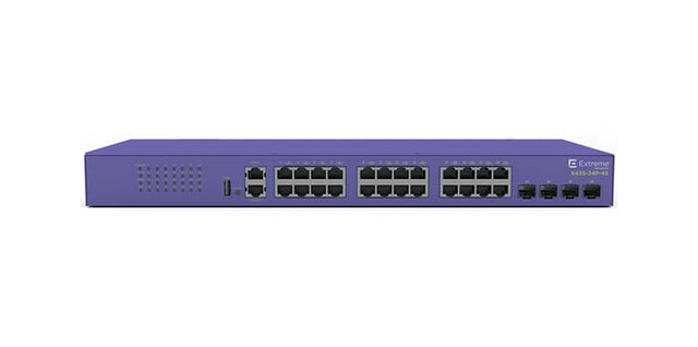 X435 Series 24 x Ports 1000Base-T + 4 x Ports SFP mini-GBIC Rack-mountable Layer2 Managed Gigabit Ethernet Network Switch