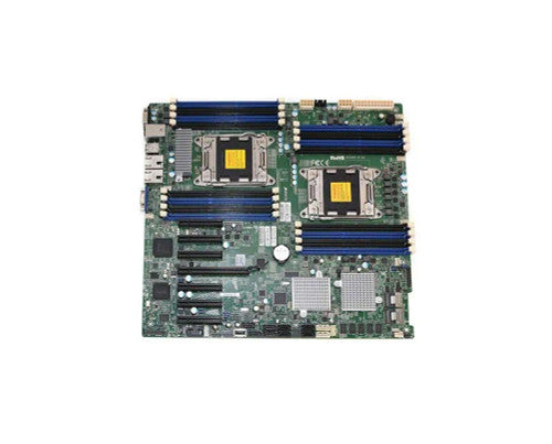X9DRH-7F - SuperMicro Socket LGA2011 Intel C602 Chipset EATX System Board Motherboard Supports 2x Xeon E5-2600/E5-2600 v2 Series DDR3 16x DIMM