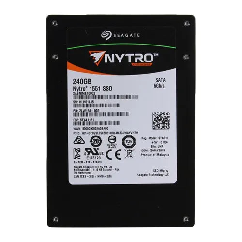 XA240ME10003 Seagate Nytro 1551 240GB Triple-Level Cell SATA 6Gb/s 2.5-Inch Solid State Drive