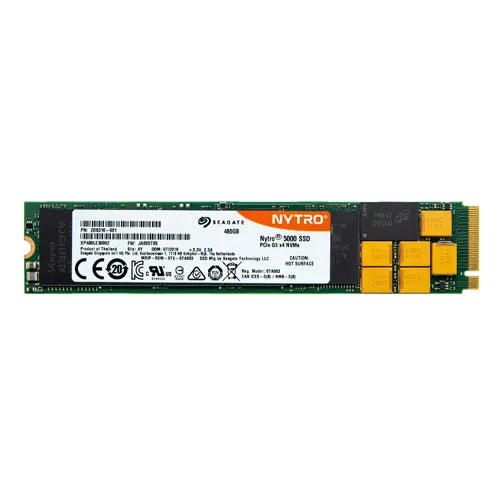 XP480LE30002 Seagate Nytro 5000 Series 480GB Multi-Level Cell NVMe PCI Express 3.0 x4 M.2 22110 Solid State Drive