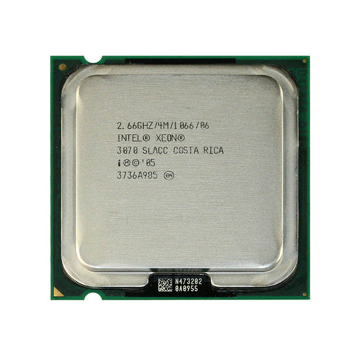 311-6802 Dell 2.6GHz 1066MHz FSB 4MB L2 Cache Socket LGA775 Intel Xeon 3070 Dual-Core Processor for PowerEdge 840