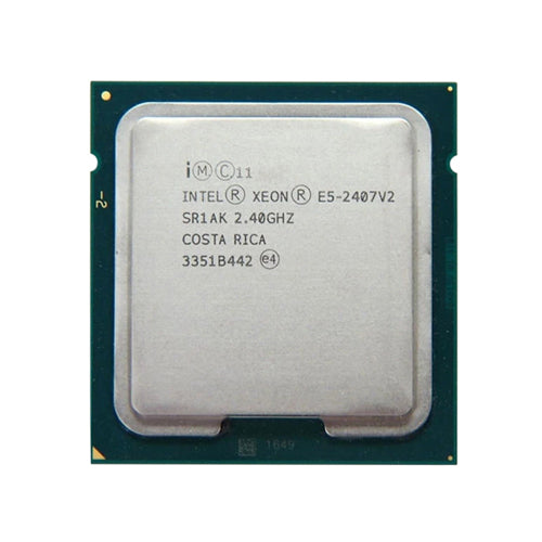 724188-B21 HP 2.40GHz 6.40GT/s QPI 10MB L3 Cache Socket LGA1356 Intel Xeon E5-2407V2 Quad-Core Processor Kit for ProLiant BL420c Gen8