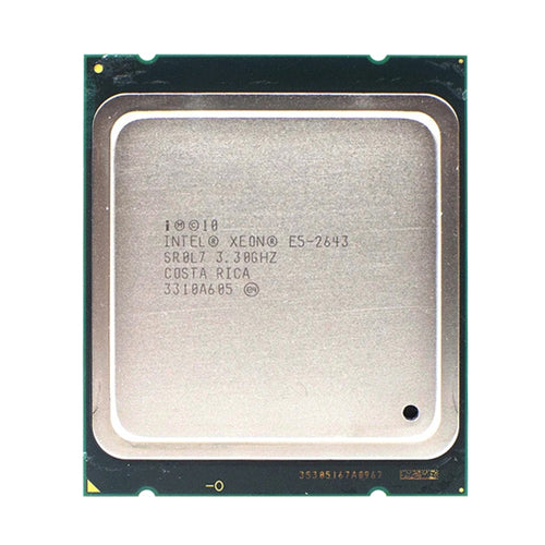 654774-L21 HP 3.30GHz 8.00GT/s QPI 10MB L3 Cache Socket LGA2011 Intel Xeon E5-2643 Quad-Core Processor Kit for ProLiant DL360p Gen8