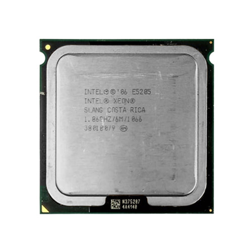 BX80573E5205A Intel Xeon E5205 Dual-Core 1.86GHz 1066MHz FSB 6MB L2 Cache Socket LGA771 Processor