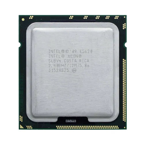 E5620 Intel Xeon E5620 Quad-Core 2.40GHz 5.86GT/s QPI 12MB L3 Cache Socket LGA1366 Processor