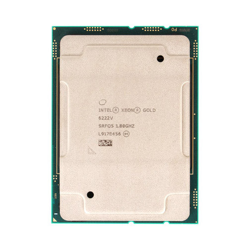 P12293-B21 HP 1.80GHz 27.5MB L3 Cache Socket LGA3647 Intel Xeon Gold 6222V 20-Core Processor Kit for ProLiant ML350 Gen10