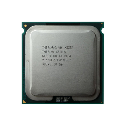 HT153 Dell 2.66GHz 1333MHz FSB 12MB L2 Cache Intel Xeon X3353 Quad-Core Processor