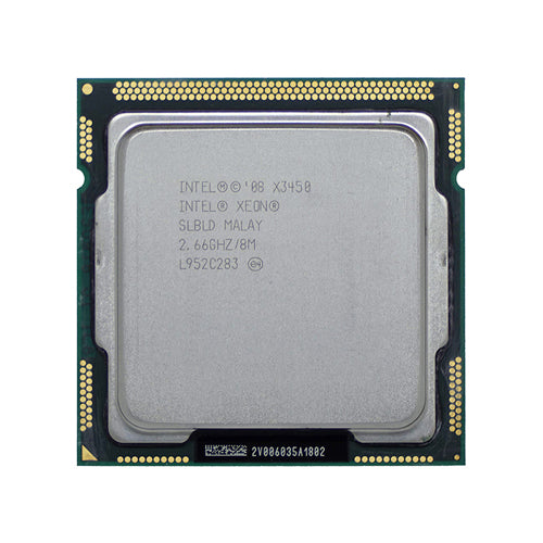 581870-L21 HP 2.66GHz 2.50GT/s DMI 8MB L3 Cache Socket LGA1156 Intel Xeon X3450 Quad-Core Processor Kit for ProLiant DL120 G6