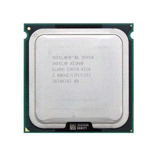 BX80574X5450A Intel Xeon X5450 Quad-Core 3.0GHz 1333MHz FSB 12MB L2 Cache Socket LGA771 Processor