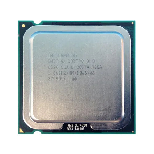 YN953 Dell 1.86GHz 1066MHz FSB 4MB L2 Cache Socket LGA775 Intel Core 2 Duo E6320 Dual-Core Processor