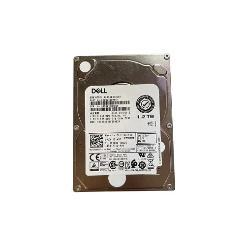 AL15SEB120NY/DELL - Dell 1.2TB 10000RPM SAS 12Gb/s SFF 2.5-Inch Hard Drive
