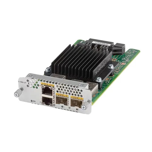 C-NIM-2T= - Cisco 2 x Ports Combo RJ-45/SFP WAN Network Interface Module for Catalyst 8200 Series Switches