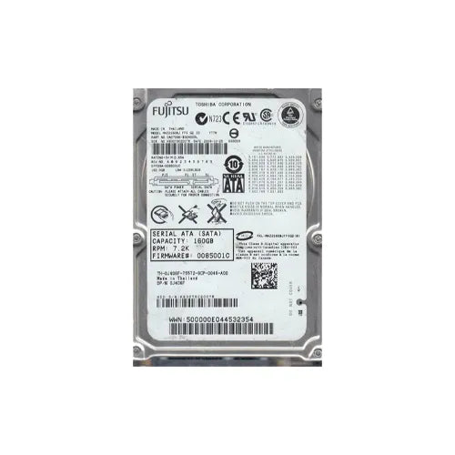 CA07096-B32400DL-DELL - Dell 160GB 7200RPM SATA 3Gb/s 16MB Cache 2.5-Inch Hard Drive
