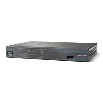 Cisco - CISCO881-SEC-K9 - 881 4-Ports 1x 10/100Mbps WAN Integrated Services Router with Adv IP Services - Orange Hardwares