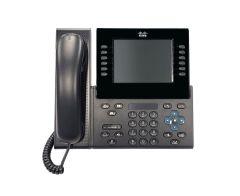 Cisco - CP-9971-C-K9-RF - 9900 Series 9971 2 x Ports 1000Base-T + 2 x Ports USB Charcoal IP Phone - Orange Hardwares