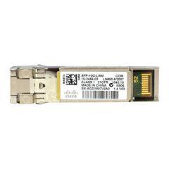 Cisco - SFP-10G-LRM= - 10Gb/s 10GBase-LRM Multi-Mode Fibre 1310nm 220m Duplex LC Connector SFP+ Transceiver Module - Orange Hardwares