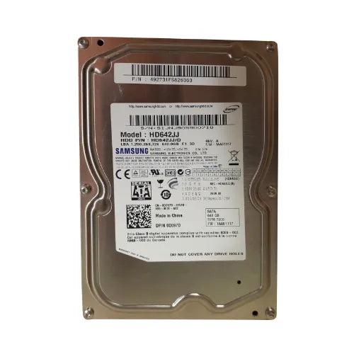 D097D-DEL - Dell 640GB 7200RPM SATA 3Gb/s 16MB Cache 3.5-Inch Hard Drive