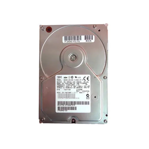 Ultrastar 2ES 2.1GB 5400RPM Ultra SCSI 80-Pin 448KB Cache 3.5-Inch Hard Drive
