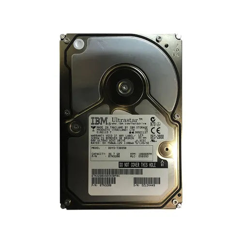 DDYS-T36950-1 - IBM 36.4GB 10000RPM Ultra160 SCSI 4MB Cache 3.5-Inch Hard Drive