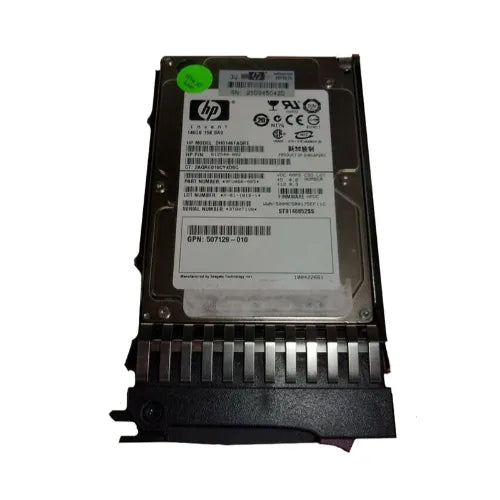 DH0146FAQRE-GEN - HP 146GB 15000RPM SAS 6Gb/s SFF Hot-Pluggable Dual Port 2.5-inch Hard Drive with Tray for Gen1 to Gen7 ProLiant Server