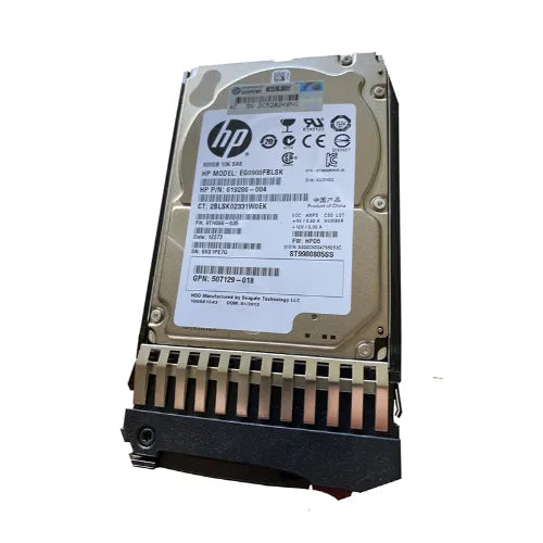 EG0900FBLSK-GEN - HP 900GB 10000RPM SAS 6Gb/s Hot-Pluggable Dual Port SFF 2.5-inch Enterprise Hard Drive with Smart Carrier for Gen8/9 ProLiant Server/Storage Array