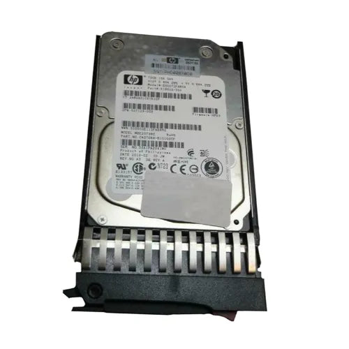 EH0072FARUA-GEN - HP 72GB 15000RPM SAS 6Gb/s Hot-Pluggable Dual Port SFF 2.5-Inch Enterprise Hard Drive with Tray for Gen1/7 ProLiant Server/Storage Array