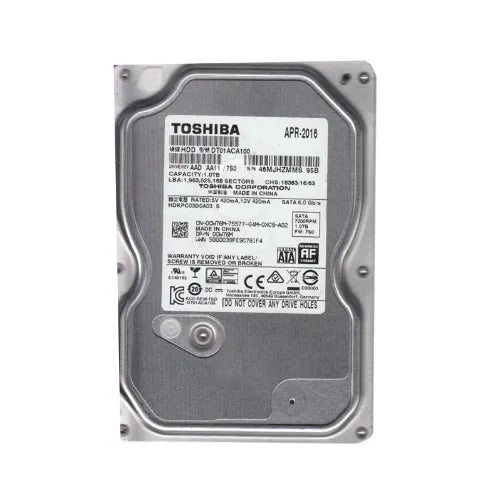HDKPC03D0A03-DELL - Dell 1TB 7200RPM SATA 6Gb/s 32MB Cache 3.5-Inch Hard Drive