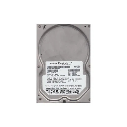 HDS721616PLA380-DEL - Dell Deskstar 7K160 Series 160GB 7200RPM SATA 3Gb/s 8MB Cache 3.5-Inch Hard Drive