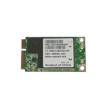 HP - 458381-002 - 54Mbps 2.4GHz IEEE 802.11a/b/g Mini PCI Express WLAN Wireless Network Card for Pavilion DV6 Series Notebooks - Orange Hardwares